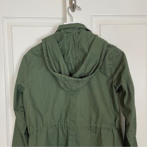 Giacca cargo 41 biancospino x punto fisso chaplin anorak con cappuccio 100% cotone taglia M nuova con etichette - Foto 5 di 8