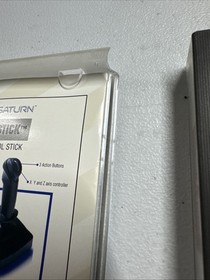 Wing Arms (Sega Saturn, 1995) No Console To Test- Man.& Reg Card- Broke Case CIB