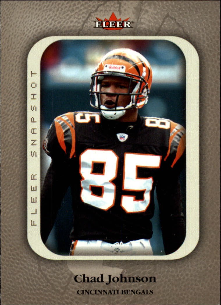 2003 Fleer Snapshot #2 Chad Johnson - FB