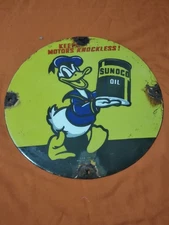 SUNOCO Donald Duck SSP  12 x12 inch  PL
