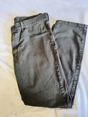 Mott & Bow Slim Straight Jeans Mens 30 x 32 Green Stretch Denim Casual