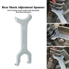 Rear Shock Adjustment Spanner Tool Wrench For Harley Touring Softail Sportster