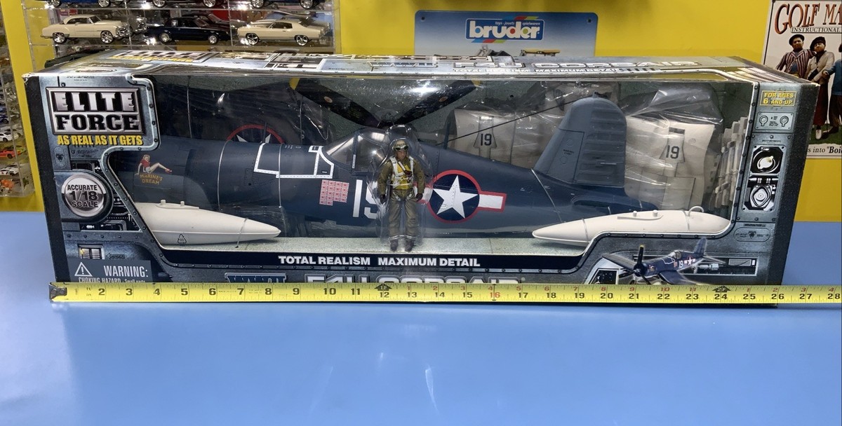 1/18 ELITE FORCE エリートフォース F4U-CORSAIR 1:18 Scale F4U-Corsair (Unboxing and Assembly) - YouTube