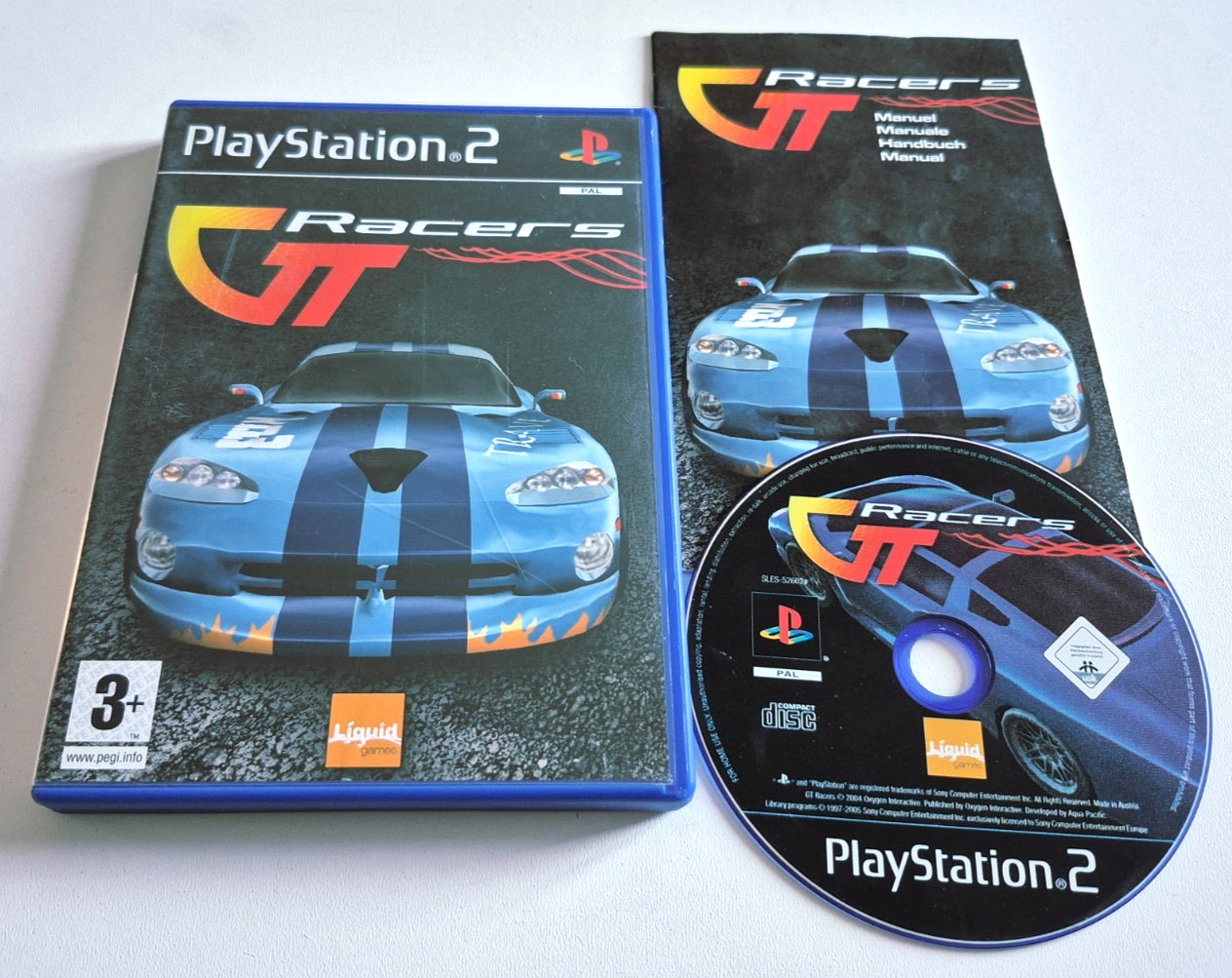 GT Racers - PlayStation 2 PS2 - PAL - Complet