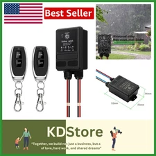 Wireless Remote Control Switch 12V/24V/48V/72V, 30A, 328ft Range, Waterproof ...
