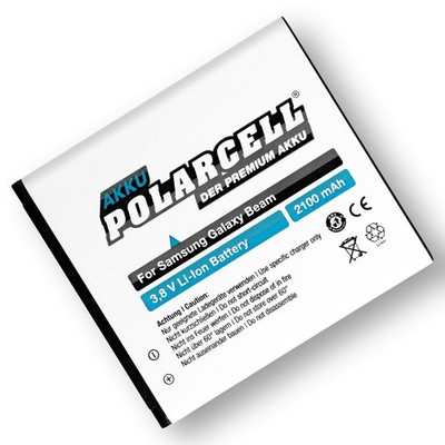PolarCell Akku für Samsung Galaxy Core 2 SM-G355H Lite SM-G3586V Batterie Accu