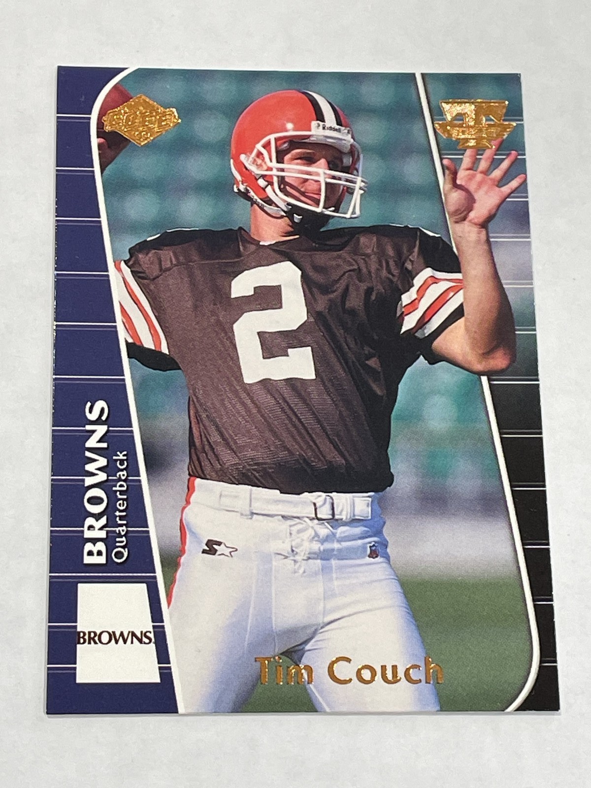 1999 Collector's Edge Triumph Football #T150 - Tim Couch RC - Cleveland Browns