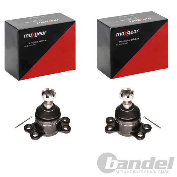 2X Maxgear Traggelenk FÜHrungsgelenk Vorne Unten Passend FüR Ssangyong Actyon KY-image