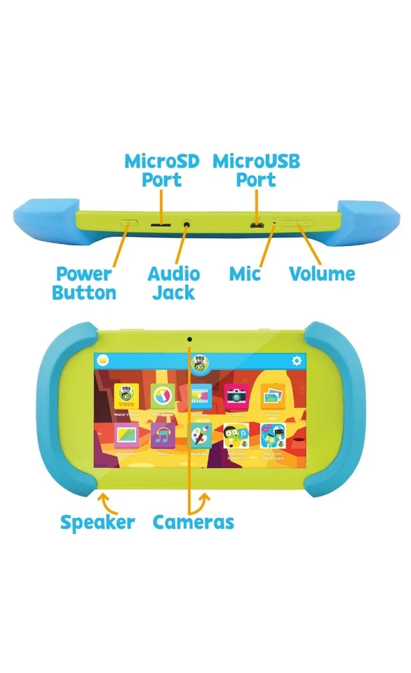 Ematic PBS Kids 7" 16GB Playtime Pad Tablet - Image 3 of 4