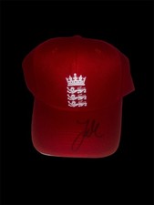 ZAK CRAWLEY SIGNED ENGLAND CRICKET CAP PHOTO PROOF