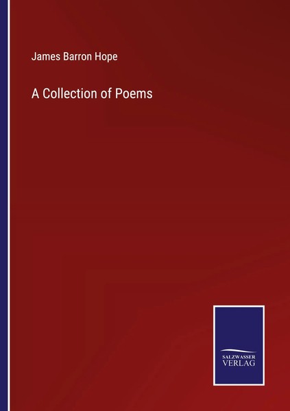 James Barron Hope | A Collection Of Poems | Taschenbuch | Englisch (2022)-image