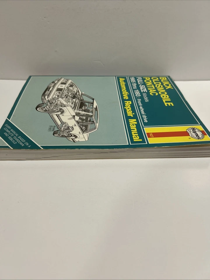 1985-1993 Buick Oldsmobile Pontiac Full-Size FWD Models Haynes FREE SHIP US/CAD - Image 4 of 4