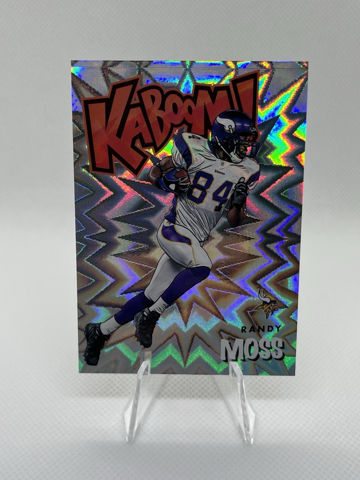 2021 Panini Absolute Kaboom! Randy Moss #K12 Vikings Card Case Hit SSP