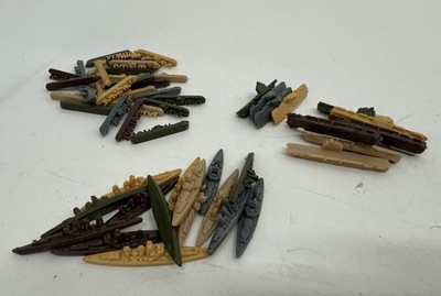 Vtg Axis & Allies Board Game Pieces 1984 MB Assorted Ships & Submarines