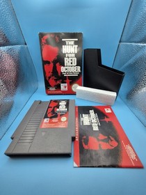 The Hunt for Red October pal Nintendo NES embalaje original Cib