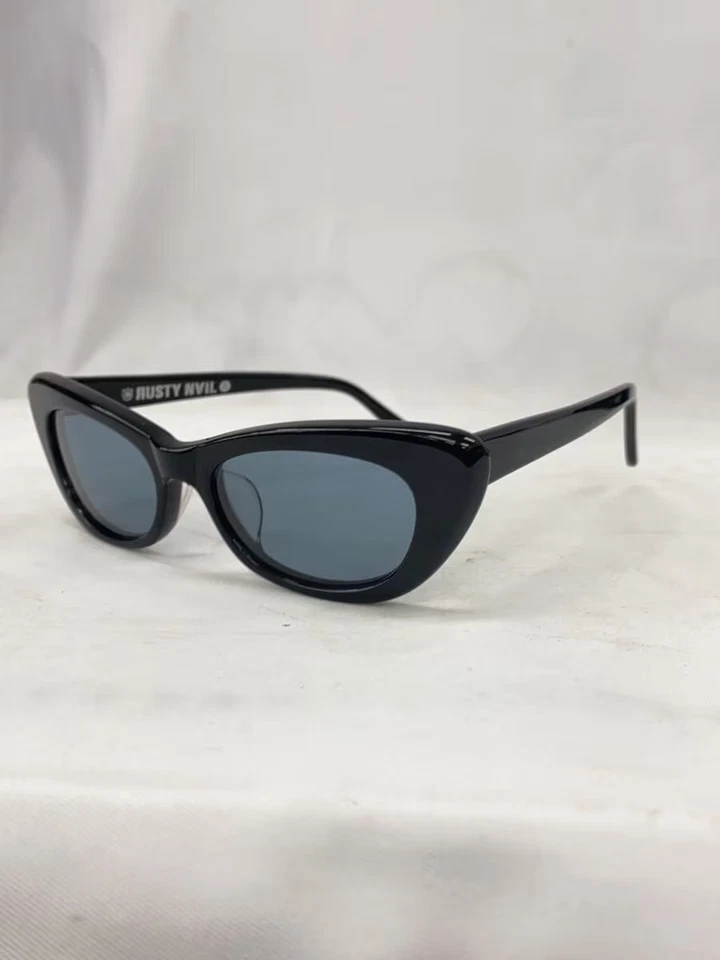 Gafas de sol RUSTY NAIL de plástico negras para hombre RN1020 Foto 2 de 4