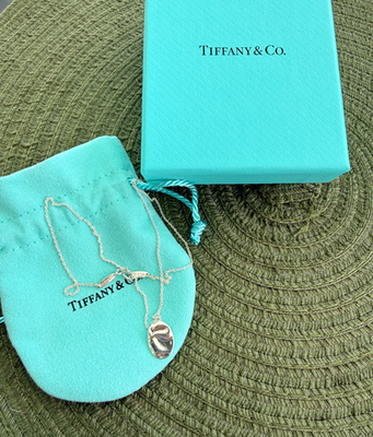 Authentic Tiffany & Co. Silver Elsa Peretti Zodiac Pendant
