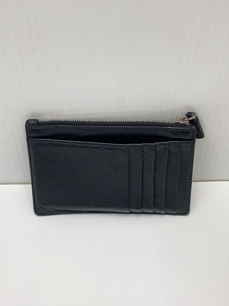 BALENCIAGA Men's Leather Card Case, Black, 640535 thumbnail 2