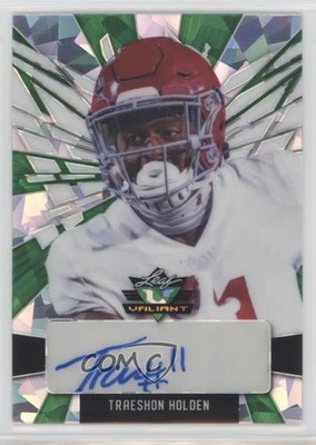2022 Leaf Valiant Portrait Green Crystals /30 Traeshon Holden #PA-TH1 Auto 0u66