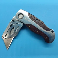 Workpro Lock Back Utility Knife with Belt Clip