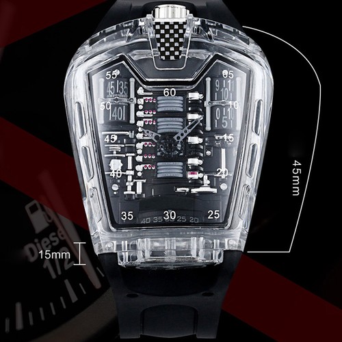 Reloj deportivo hombre KIMSDUN K-725D movimiento cuarzo 45 mm - Imagen 5 de 18