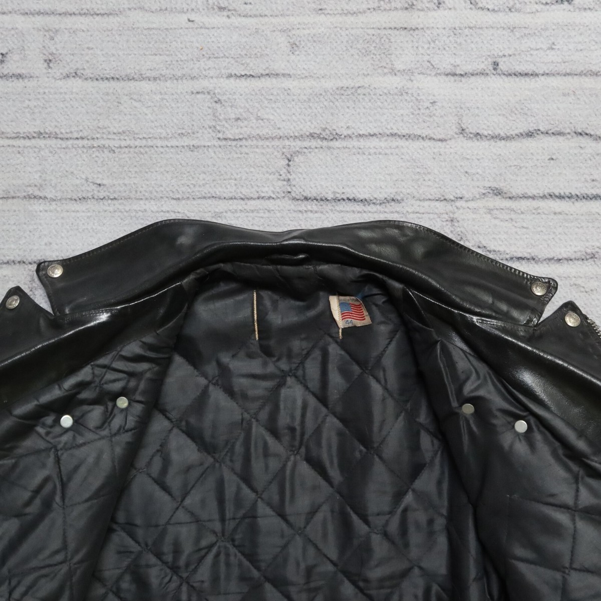 極美品✨【USA Made】Schott Leather jacket 44 Schott Perfecto Double Leather Riders Jacket Size 44 Made in
