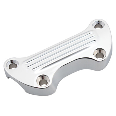 Fit For Harley Softail Super Electra Glide 1'' Chrome Top Handlebar Riser Clamp