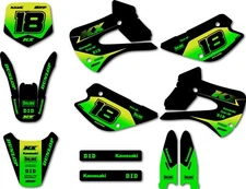 Kawasaki KX 85 1998 - 2013 custom graphics kit Heavy Style decals sticker