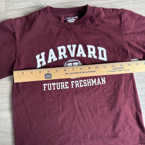 Future Harvard Freshman Burgundy Youth Small Kids Size 6-7 Champion Shirt - Picture 5 of 7
