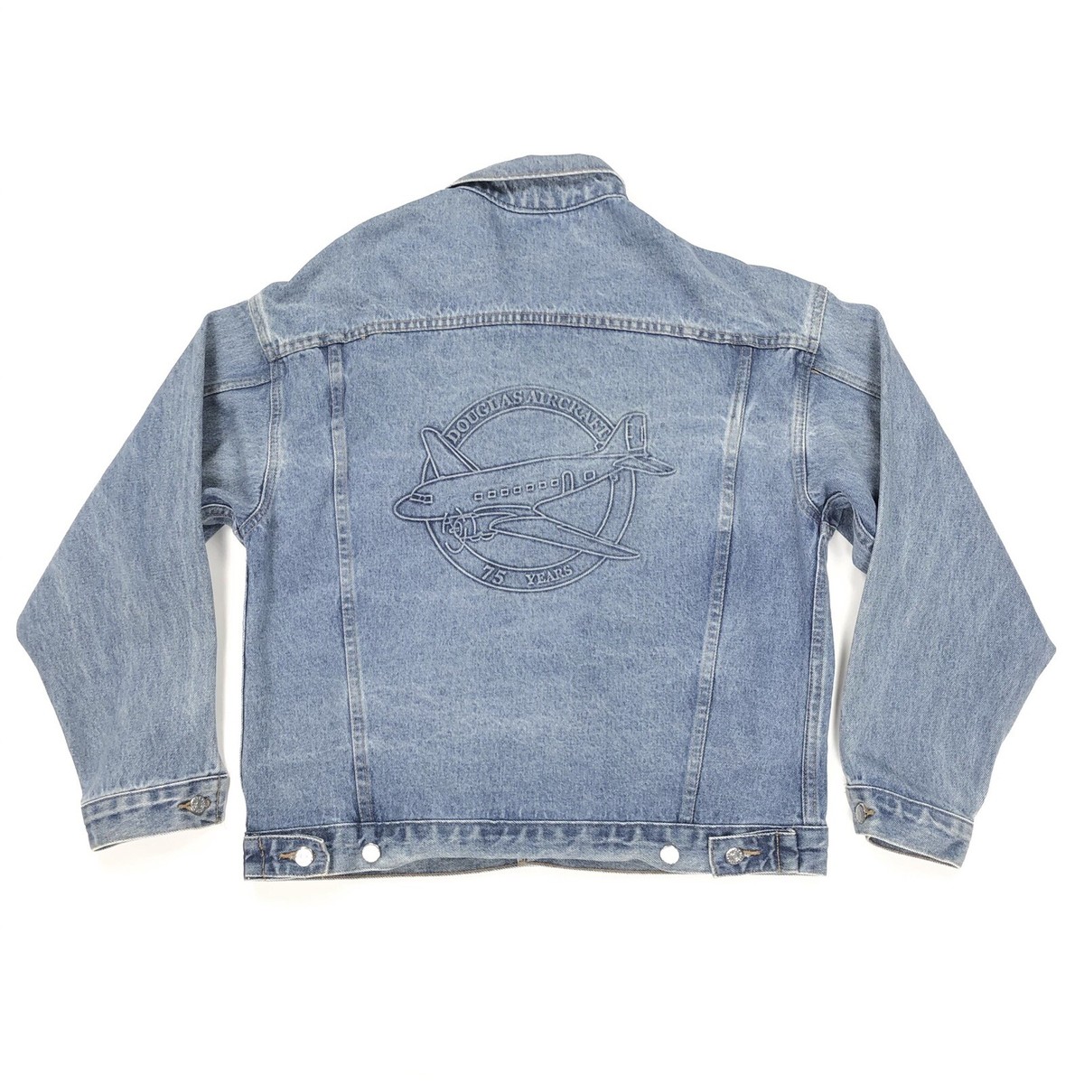 ジャケット ブルゾン DENIM DOUGLAS JR ラムレザー フライトジャケット 