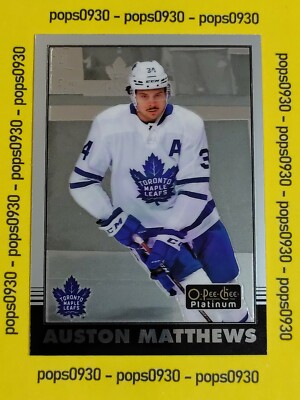 Auston Matthews, Toronto Maple Leafs, 2021, O-Pee-Chee Platinum, Retro, #R-2