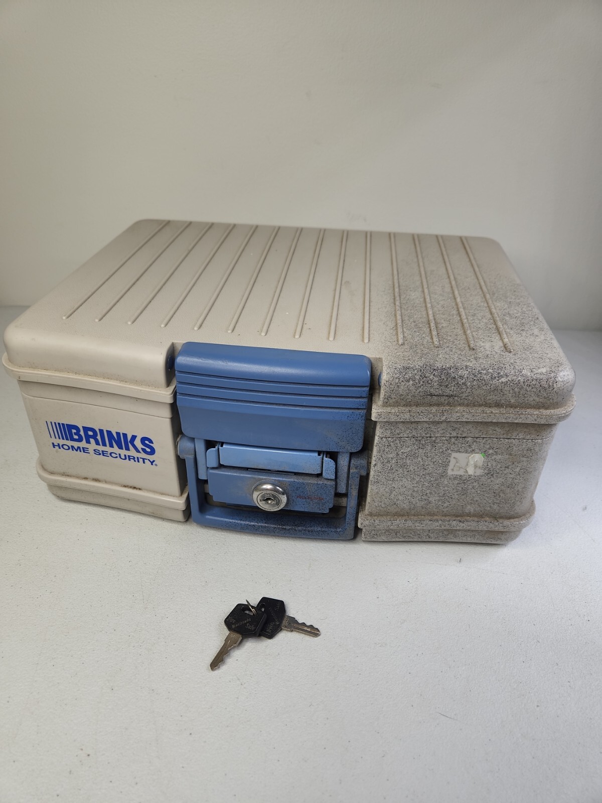 Brinks Home Security Lock Box Fire Safe Rated 1/2 Hour W 2 Keys Class 350 eBay