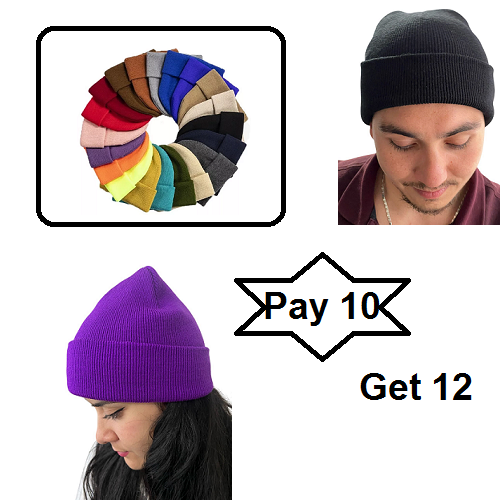 Beanie cap winter unisex acrylic more 30 colors available.Customize your caps.
