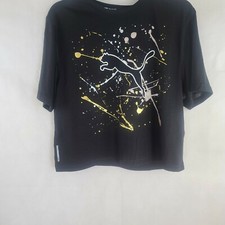 Puma Womens Metal Splash Graphic Tee Top
