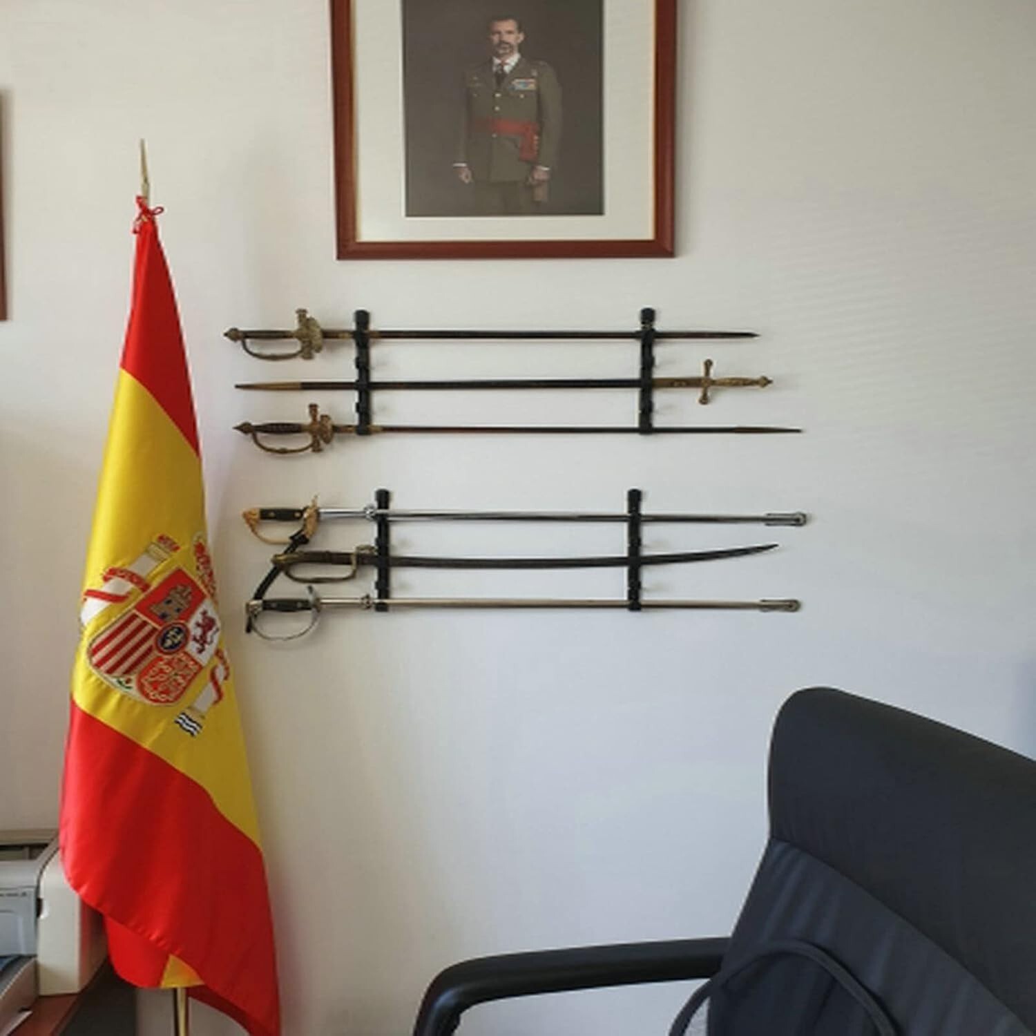 1Pair Fishing Rod Storage Rack, Horizontal Wall Mount Fishing Pole Holder Storag