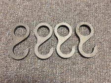 AR500 4" Steel Target 3/8" Round Hook SCH40 1" Pipe Set of 4! USA MADE!!