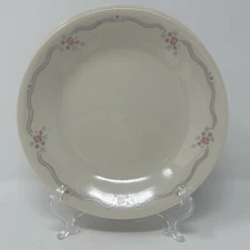 Corelle Corning "English Breakfast" Pattern - Saucers Set of 4- Made In USA 550