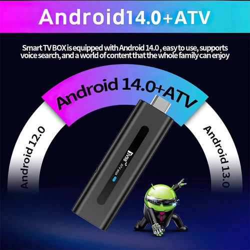 Media Player Fire TV Stick 8K HD Android 14.0 WiFi Bluetooth Voice Remote - Picture 5 of 14