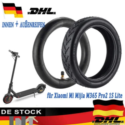 MARKENLOS 2 Stk Reifen Schlauch 8,5 Zoll für Xiaomi Mi Mijia M365 Pro2 1S Lite E-Scooter