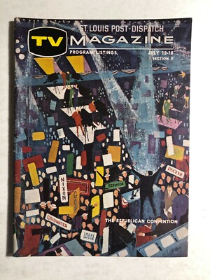 TV MAGAZINE St. Louis (MO) Post-Dispatch July 12, 1964 Republican Convention