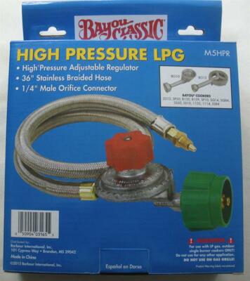 Bayou Classic M5HPR 29 '' Propan Ofen Herd Schlauch Und Regler Montage