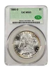 1885-O MS63 Morgan Silver Dollar CACG