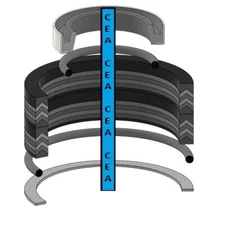 309956 Loader Lift Cylinder Seal Kit Fits Ford 730