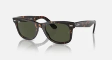 Ray-Ban Original Wayfarer Classic Polished Tortoise/G-15 Green 54 mm Sunglasses