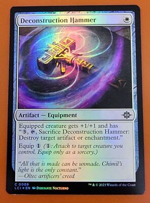 1x Deconstruction Hammer | FOIL | Lost Caverns of Ixalan | MTG Magic Cards