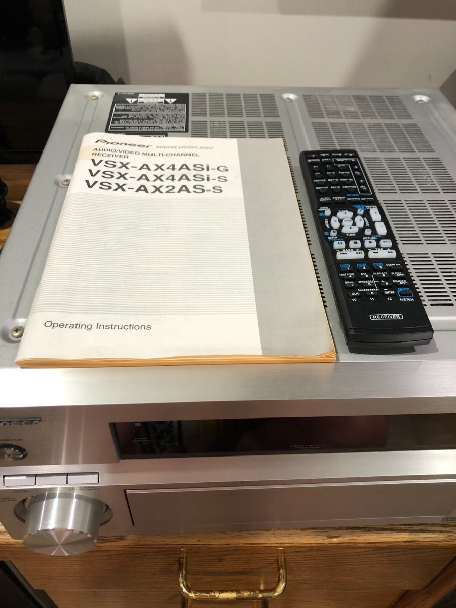 Pioneer VSX-AX2AS 170 Watt Per Channel Receiver, 1190 Watt