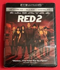 RED 2 4K UHD  Blu-ray New/Sealed Free US Shipping
