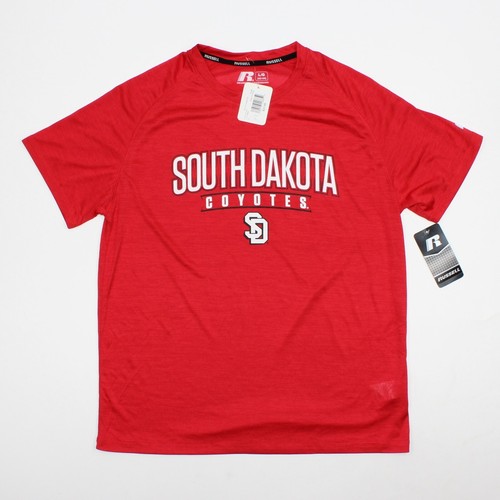 NEW South Dakota Coyotes Jersey Men's Size L Large 42-44 Russell University NCAA