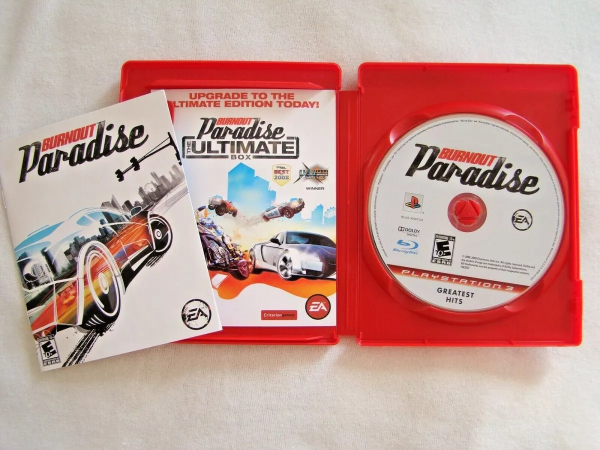 BURNOUT PARADISE  PS3 Gameplay 