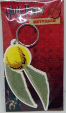 Snitch Harry Potter Quidditch - Gummi Schl&uuml;sselanh&auml;nger / rubber keychain - NEU